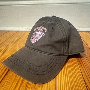 American Eagle Outfitters Black Rolling Stones Baseball Cap